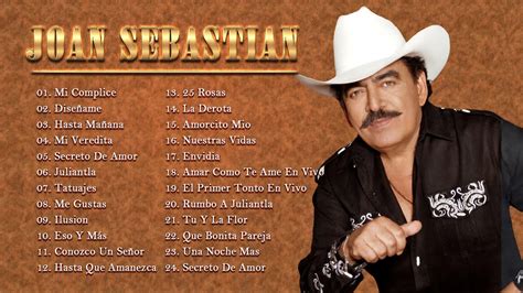 exitos romanticos en español|joan sebastian exitos romanticos.